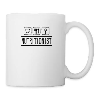 Diététiste Diététiste - Mug blanc - blanc - Droite