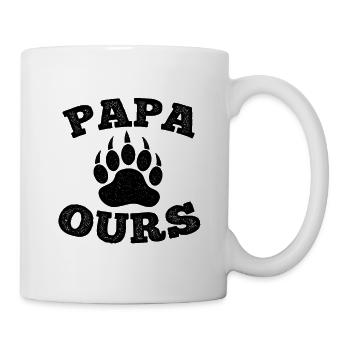 Daddy Bear - Mug - white - Right