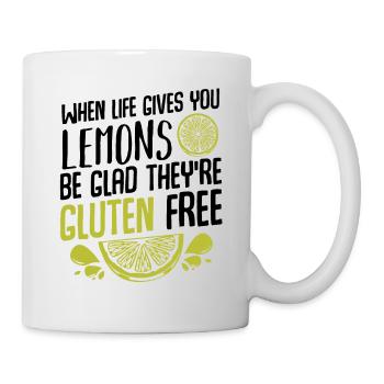 Fruit de citron - Mug blanc - blanc - Droite