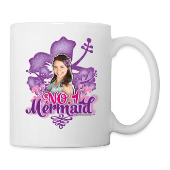 Mako Einfach Meerjungfrau Nixie - Tasse - Weiß - Rechts