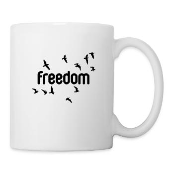 freedom - Mug - white - Right