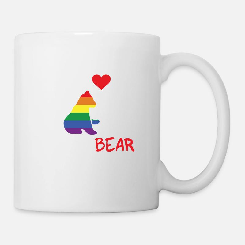 Mama Bear LGBTQ Mom Pride - Tasse - Weiß
