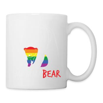 Momma Bear LGBTQ Gay Pride Mom - Mug blanc - blanc - Droite