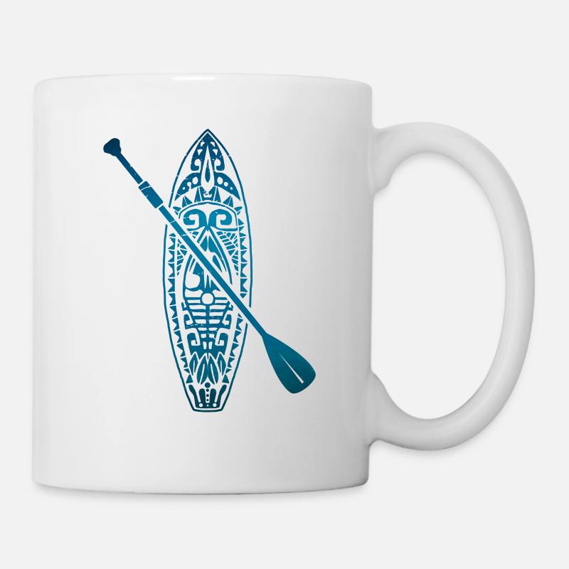 Stand Up Paddle Hawaï - Mug blanc - blanc