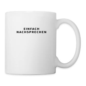 Souffleuse Theater Theaterprobe Bühne - Tasse - Weiß - Rechts