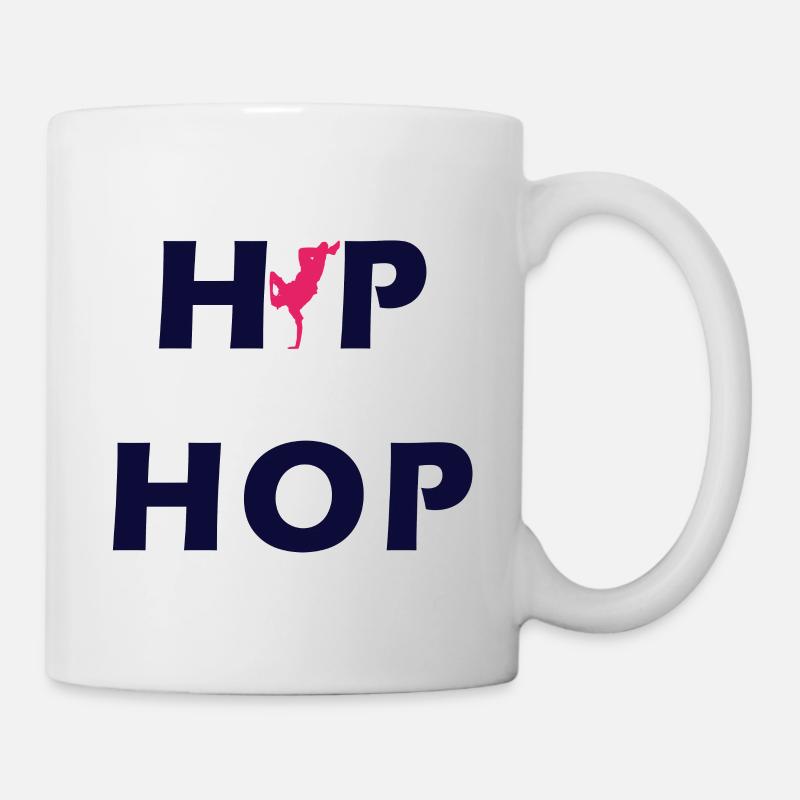 Hip hop - Mug blanc - blanc