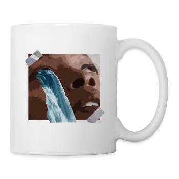 Aesthetic girl surrealism Egirl waterfall - Mug - white - Right