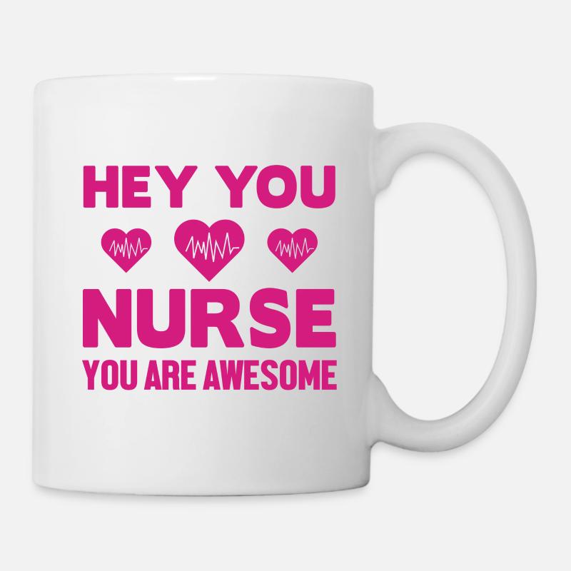 L'infirmière est génial - Mug blanc - blanc