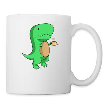 Tea Rex - Trex - Mug - white - Right