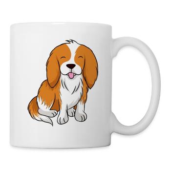 Cavalier King Charles Spaniel - Mug - white - Right