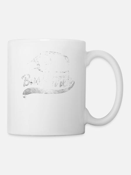 Busfahrer vintage - Tasse - Weiß