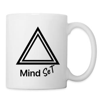 mindset mindset positivity - Mug - white - Right