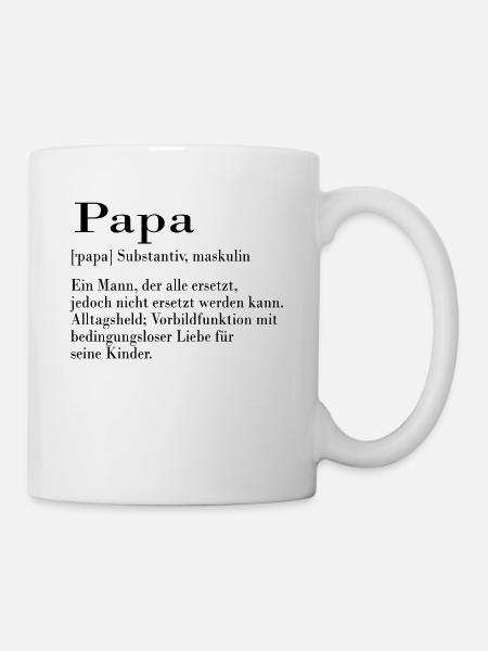 Papa - Tasse - Weiß