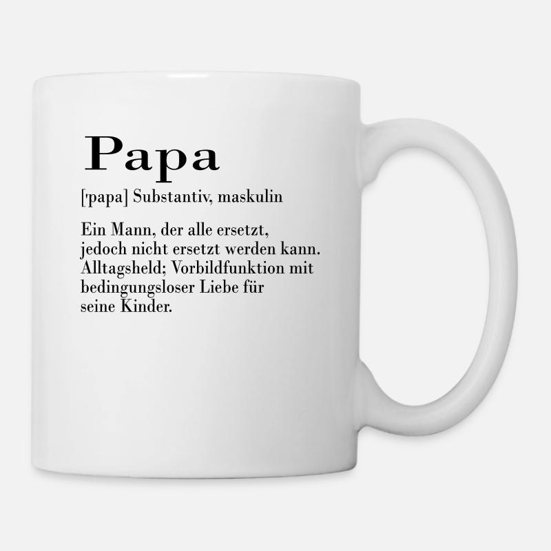 Papa - Tasse - Weiß