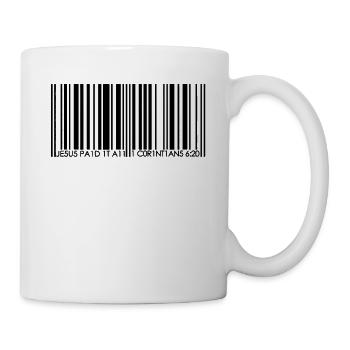 Jesus Paid It All & Christian Faith - Mug - white - Right