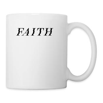 Christliche Kleidung & Glaube - Tasse - Weiß - Rechts