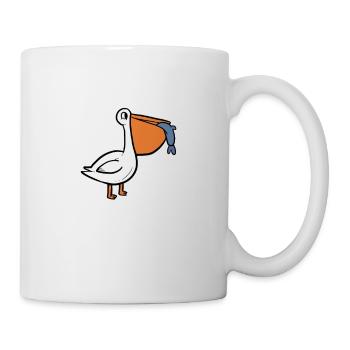 Peli-can animal lovers poison - Mug - white - Right