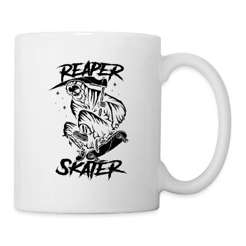 Skater Grim Reaper - Mug - white - Right