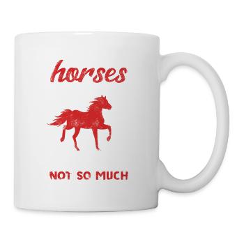 Rider Make Me Happy équitation cheval équestre - Mug blanc - blanc - Droite