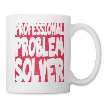 Geek computer nerd - Mug - white - Right