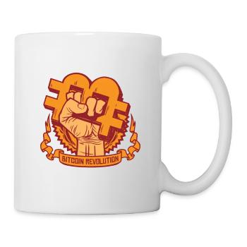 Bitcoin - Tasse - Weiß - Rechts