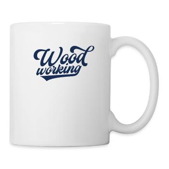Team Holzarbeiter Holzfäller Holzarbeit Baumfäller - Tasse - Weiß - Rechts