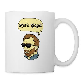 Let's Gogh Van Gogh - Mug - white - Right