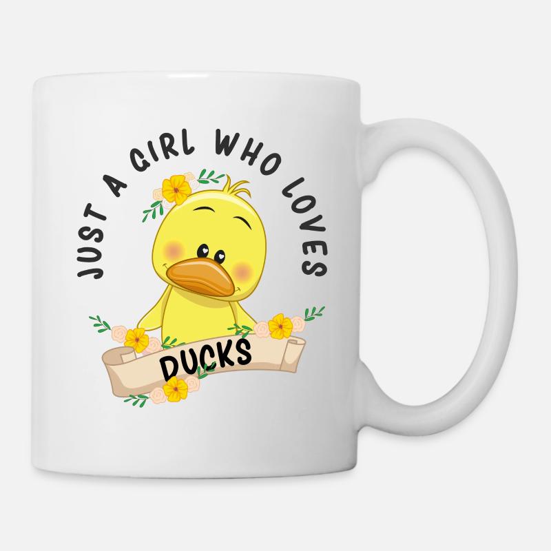 canard - Mug blanc - blanc
