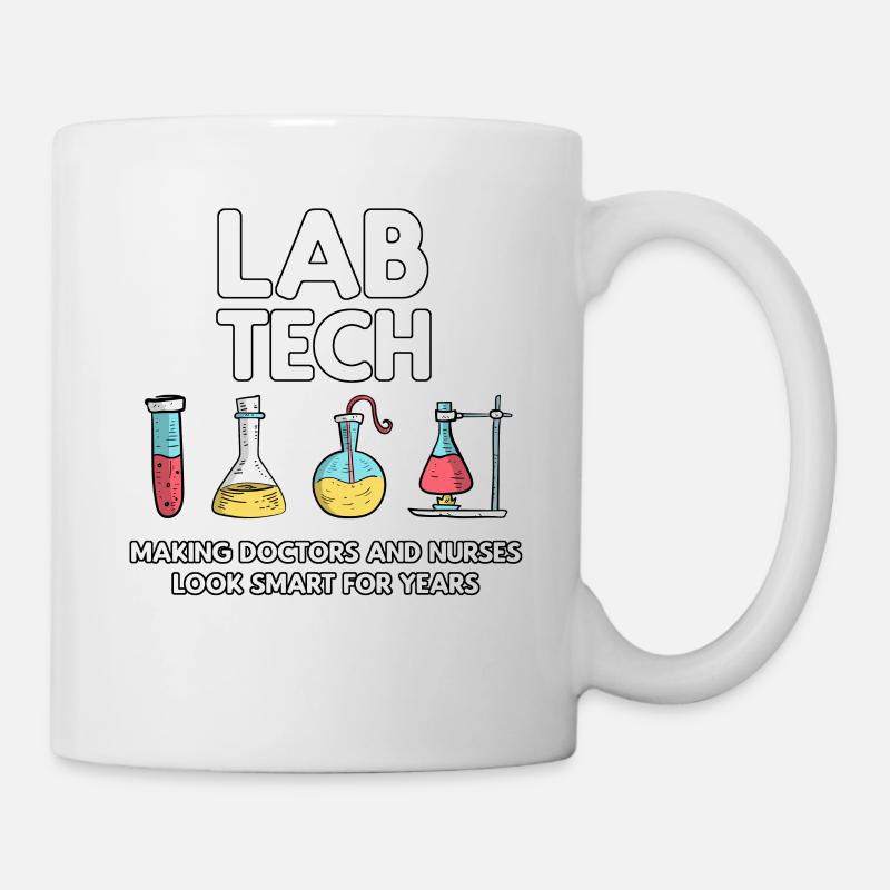 Lab Tech Labor Laborant - Tasse - Weiß