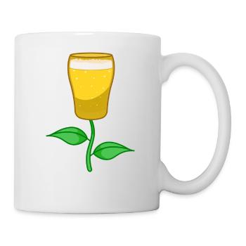 Beer tulip - craft beer - Mug - white - Right