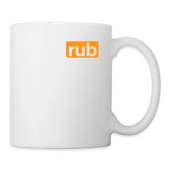 Meat Lover Gift - Pork Rub - Tasse - Weiß - Rechts