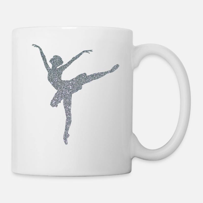 Ballerine danseuse ballet scène danse cadeau - Mug blanc - blanc