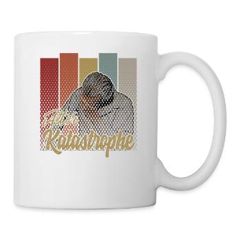Alter Katastrophe - lustiger Spruch vintage retro - Tasse - Weiß - Rechts