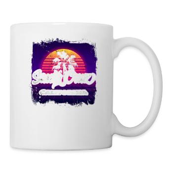 Santa Cruz California - Tasse - Weiß - Rechts