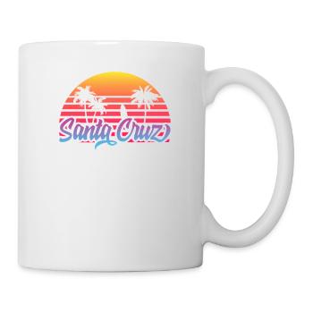 Santa Cruz California - Mug - white - Right