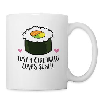 Just a Girl Who Loves Sushi Japanese Sushi Lover - Mug - white - Right