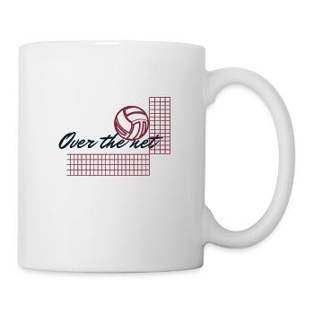 Volley- - Mug blanc - blanc - Droite