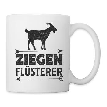 Ziegen Flüsterer - Tasse - Weiß - Rechts