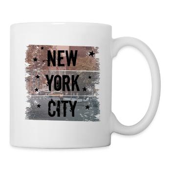 La ville de New York - Mug blanc - blanc - Droite