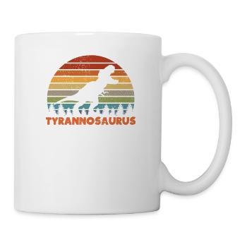 Dinosaures Tyrannosaurus Rex T-Rex Dino - Mug blanc - blanc - Droite