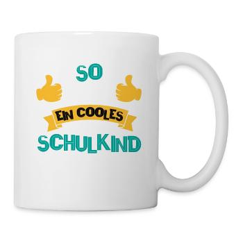 Schulkind - Tasse - Weiß - Rechts