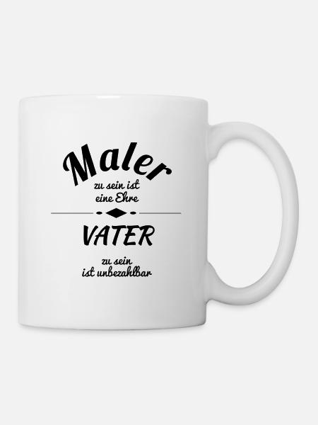 Maler - Tasse - Weiß