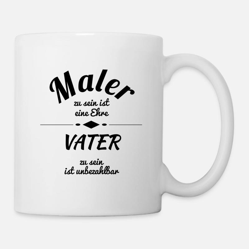 Maler - Tasse - Weiß
