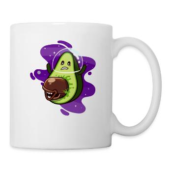 ALIEN AVOCADO Astronaut - Tasse - Weiß - Rechts