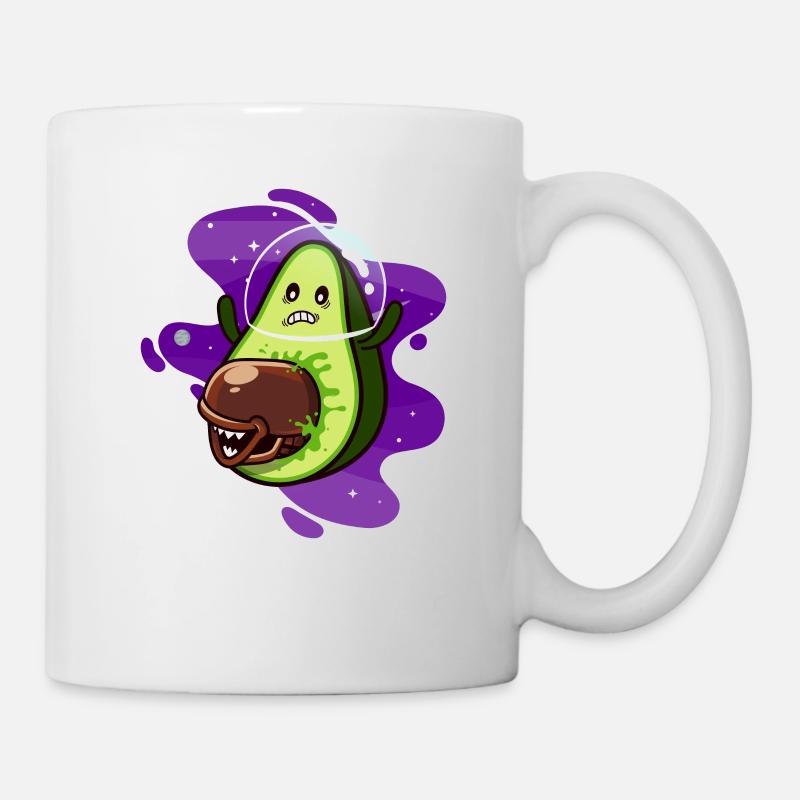 ALIEN AVOCADO Astronaut - Tasse - Weiß