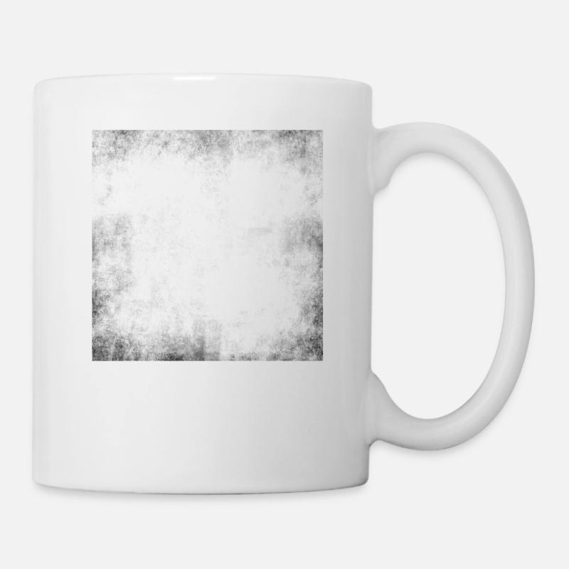 Quadrat | Viereck | Hintergrund | Vorlage | Muster - Tasse - Weiß