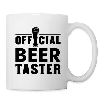 Official Beer Taster Beer Lover - Mug - white - Right