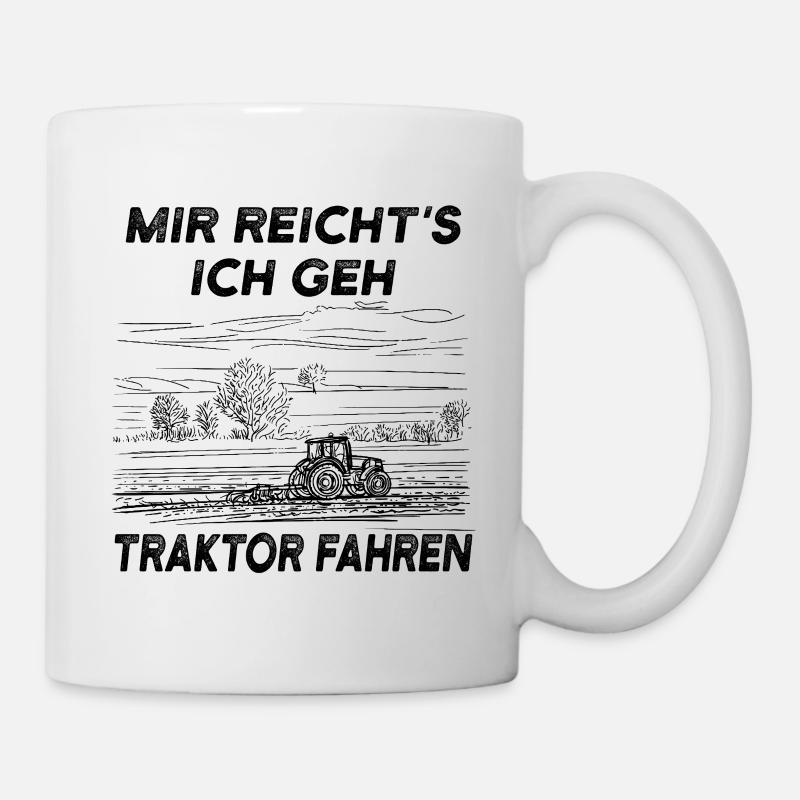 Traktor - Tasse - Weiß