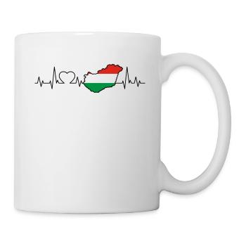 Hungary Heartbeat - Mug - white - Right