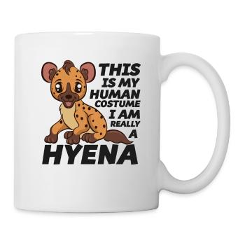 Drôle Hyène Amant Cadeau Hyène mignonne Hyène - Mug blanc - blanc - Droite